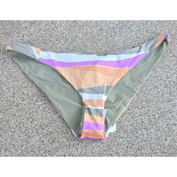 prAna Willow Falls Rever Top Sz M Elina Rever Bottom Sz L 3 In One Bikini NWT - Picture 6 of 9